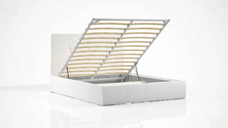 Кровать Твист White 140 с подъемным механизмом