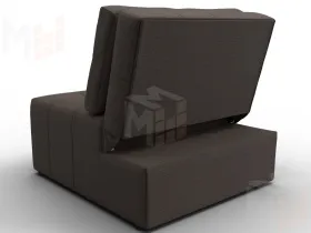 Кресло-кровать Лига-107 (80) ( Амур 05 коричневый )
