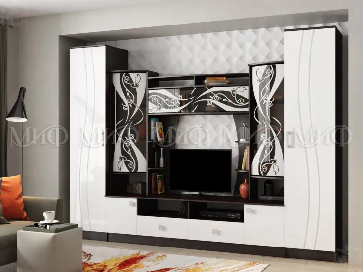 Гостиная Женева New с пеналами