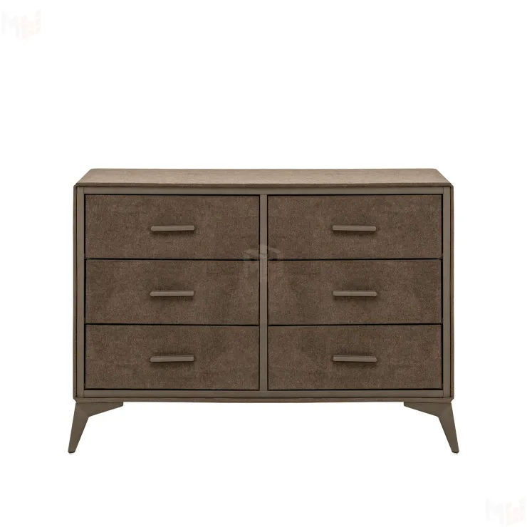 Комод Leset Кассио 6 ящ. (Коричневый/Коричневый)