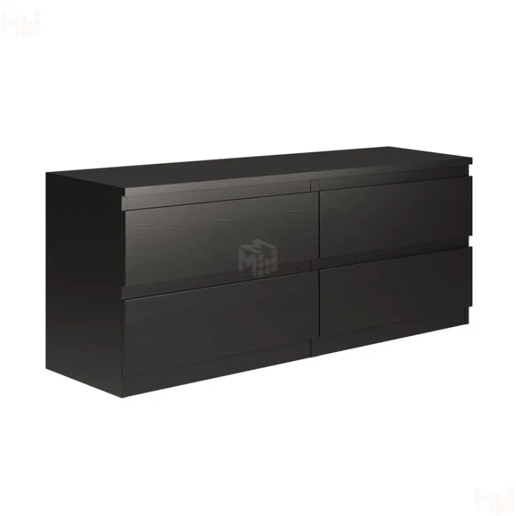 2.03.03.100.5 КАСТОР тумба 4 ящика RU Дуб Венге