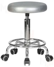 Табурет мастера DOBRIN BILLY (серебрянный)