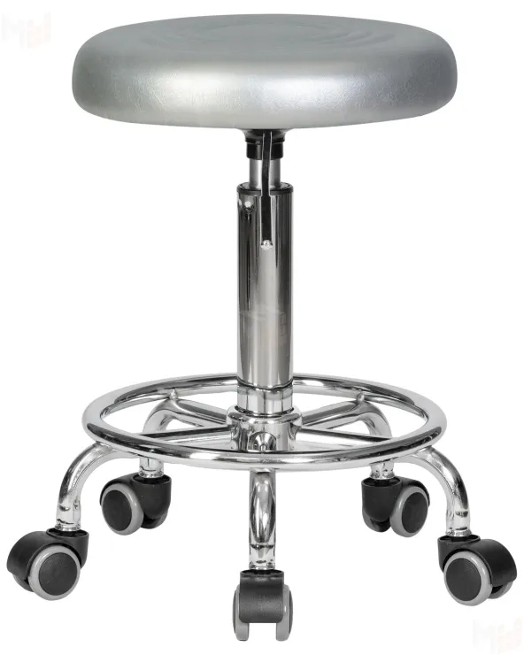 Табурет мастера DOBRIN BILLY (серебрянный)