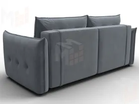 Диван прямой Лига-100 НПБ ( TOWER 10 серый )