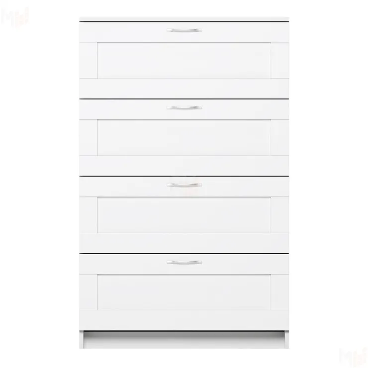 Комод Сириус 4 ящика белый