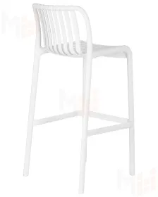 Стул барный DOBRIN CHLOE BAR (белый)