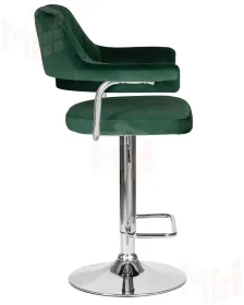 Стул барный DOBRIN CHARLY (зеленый велюр (MJ9-88))