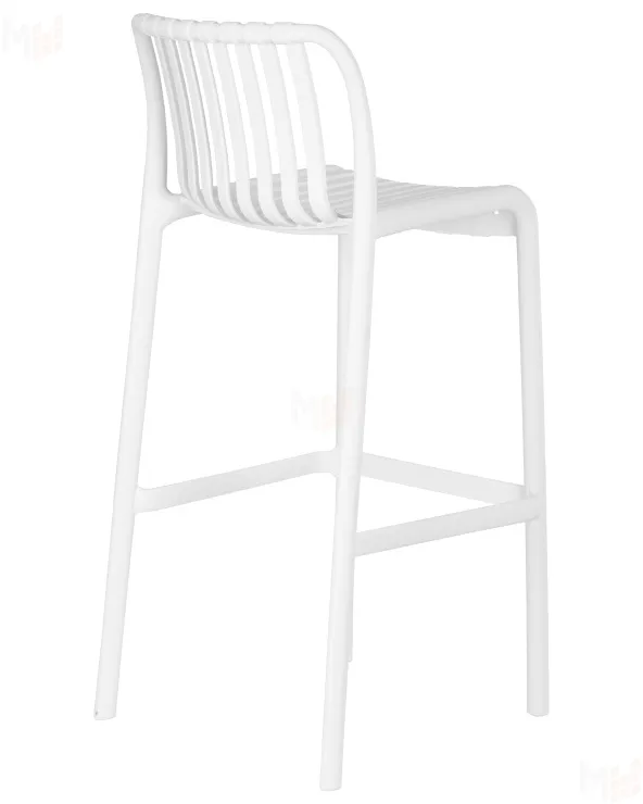 Стул барный DOBRIN CHLOE BAR (белый)