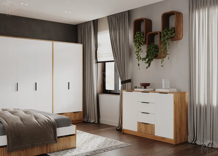 Шкаф Ивис ШК-002  двухстворчатый 