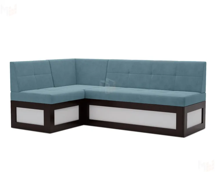 Нотис Левый угол (Голубой - Luna 089) 187х82х112 см