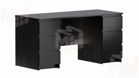 Стол письменный Кастор 6 ящиков венге