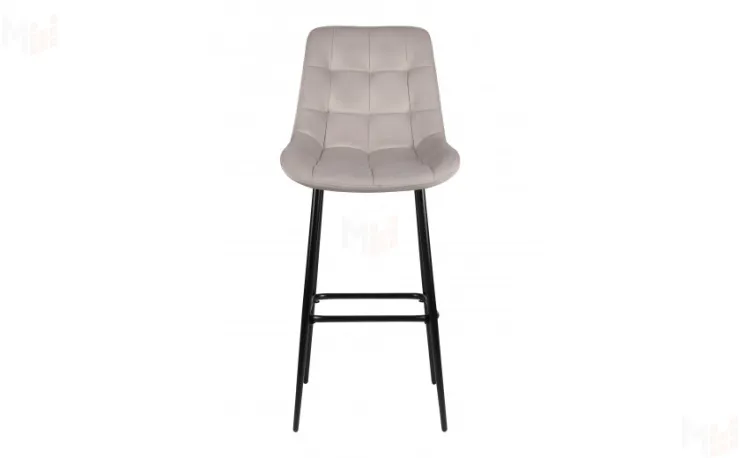 Барный поворотный стул Эйден Confetti silver/черный