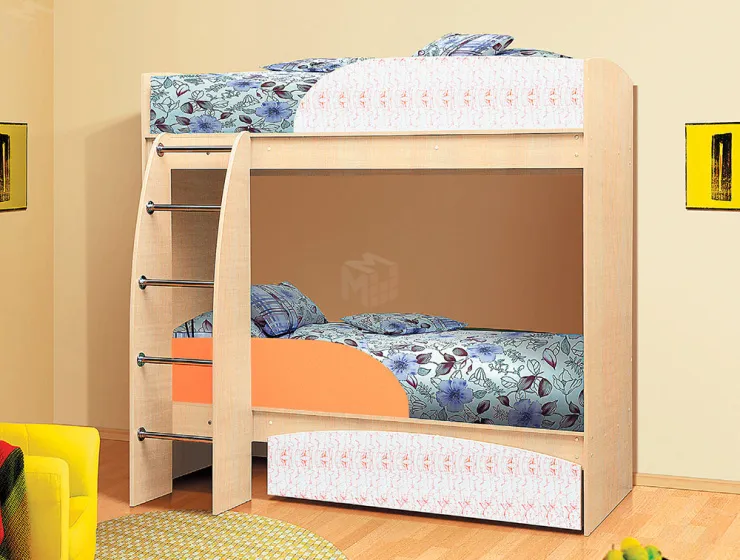 Кровать двухъярусная Омега 4 АРТ