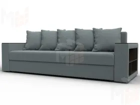 Диван прямой Дубай Лайт ( Серый )