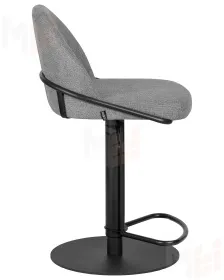 Стул барный DOBRIN OLIVER (серая ткань (FLY1347-17))