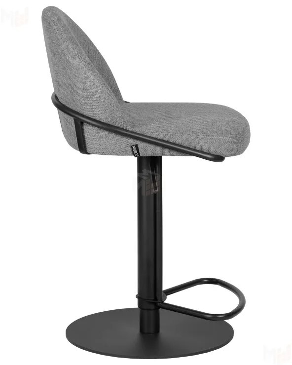Стул барный DOBRIN OLIVER (серая ткань (FLY1347-17))