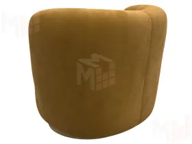 Кресло Лига-072 ( велюр BRUT 10 желтый )