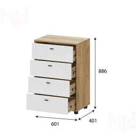 Комод Милан 4 ящика