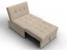 Кресло-кровать Лига-107 (80) ( SEVEN 729 бежевый )