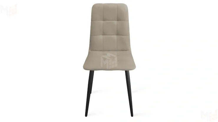 Стул Аспен К1С Черный муар, Велюр Confetti Smoke