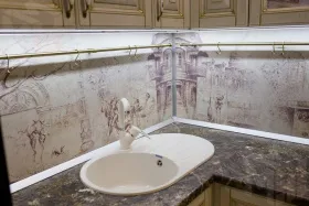 Кухня Флоренция столешница Королевский опал темный 38 мм