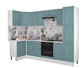 Кухня Принцесса угловая 1,2х2,85 м с пеналом
