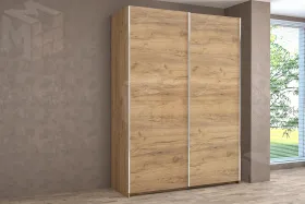 Шкаф купе Иннэс-5 (1.6) Крафт золотой