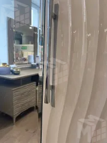 Шкаф Гравита 5-дверный серый камень глянец