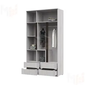 Шкаф 3х створчатый Валенсия ШК 013 дуб анкор светлый