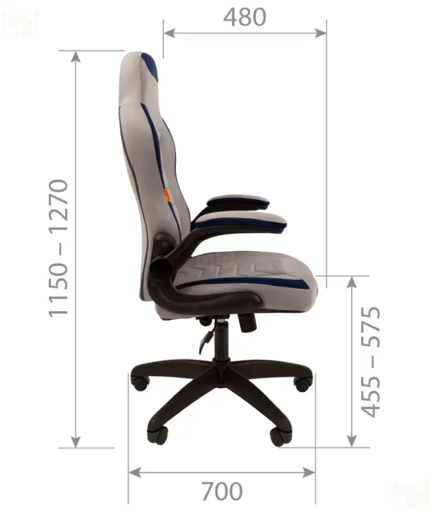 Игровое кресло CHAIRMAN GAME 50