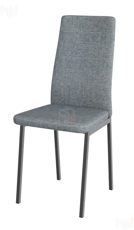 Стул Амстер (рогожка серая, ноги серые)