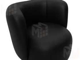 Кресло Лига-072 ( экокожа GRIFON 18 черный )