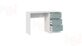 Стол письменный Марли Тип 1 - 403.003.000 Белый Серо-голубой