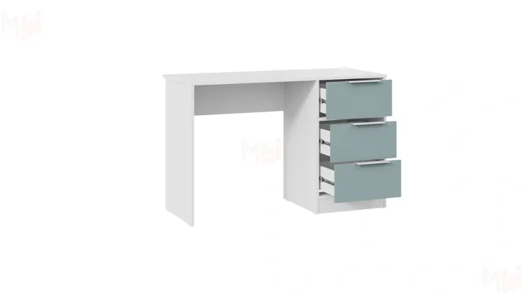 Стол письменный Марли Тип 1 - 403.003.000 Белый Серо-голубой