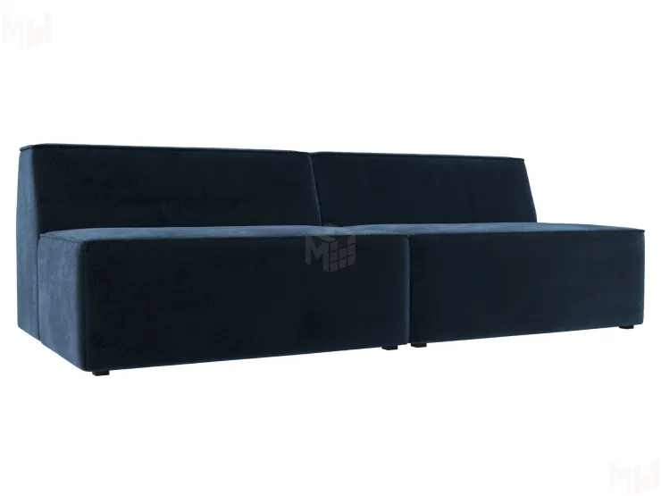 Диван прямой модульный Монс ( TOWER 13 синий )
