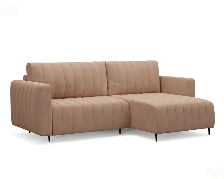 Угловой диван Флорент (Бежевый - Luna 061)