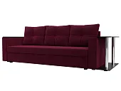 Диван прямой Атланта со столом справа