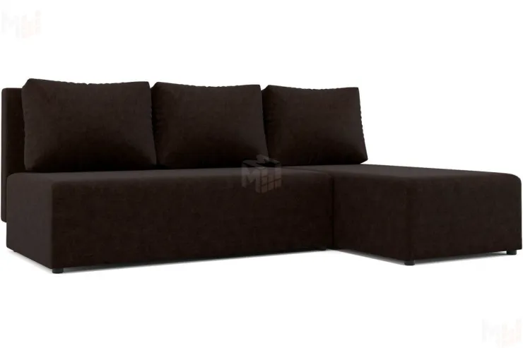 Угловой диван Комо (коричневый)