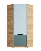 Шкаф угловой RICH ШК-003 мята