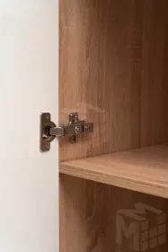 Шкаф 2-х створчатый Копенгаген (дуб сонома/белый матовый)