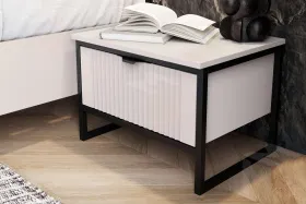 Тумба прикроватная Нора Вереск Ромено