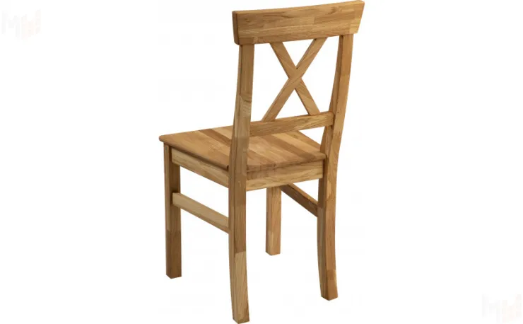 Стул деревянный из массива дуба Порту Дуб светлый