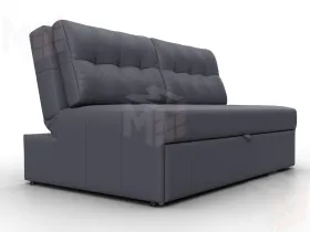 Диван прямой Лига-107 (140) ( GRIFON 15 серый )