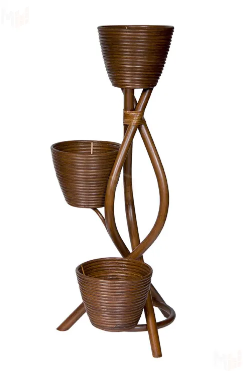 Цветочница из ротанга 15/29