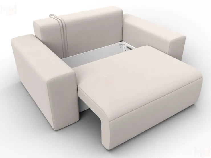 Кресло Лига-036 НПБ ( JOLY 05 бежевый )