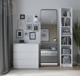 S00203 Варма 3 комод 80х77х40, белый