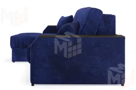Угловой диван-кровать Лас-Вегас Синий левый