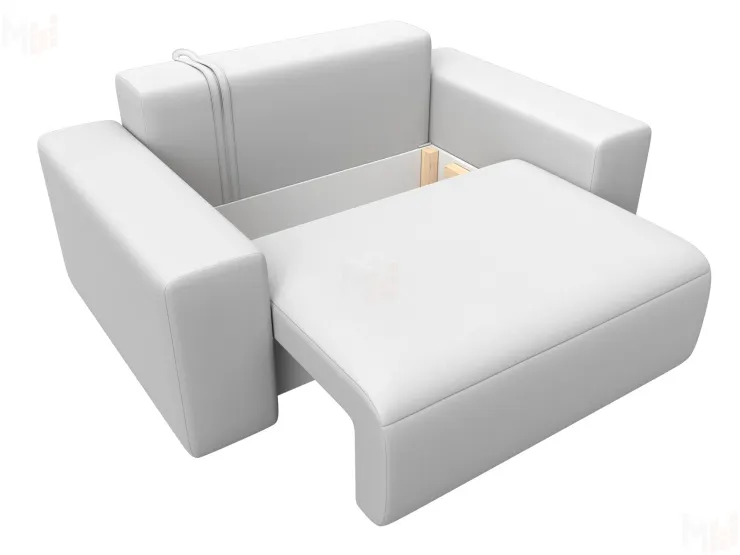 Кресло Лига-036 НПБ ( GRIFON 01 белый )