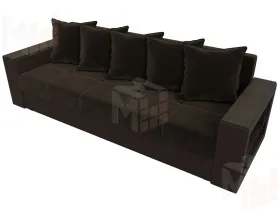 Диван прямой Дубай Лайт ( Коричневый )