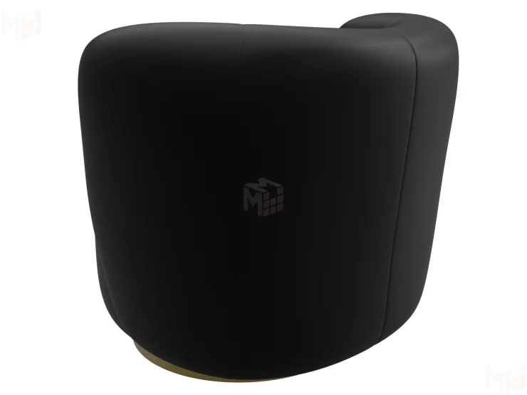 Кресло Лига-072 ( экокожа GRIFON 18 черный )